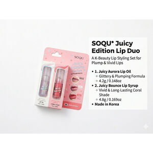 SOQU Juicy Edition Lip Duo